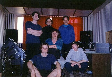 Odshora zleva: Andrzej, Jra, Pja, Mra Jirsek, Michal a Bma